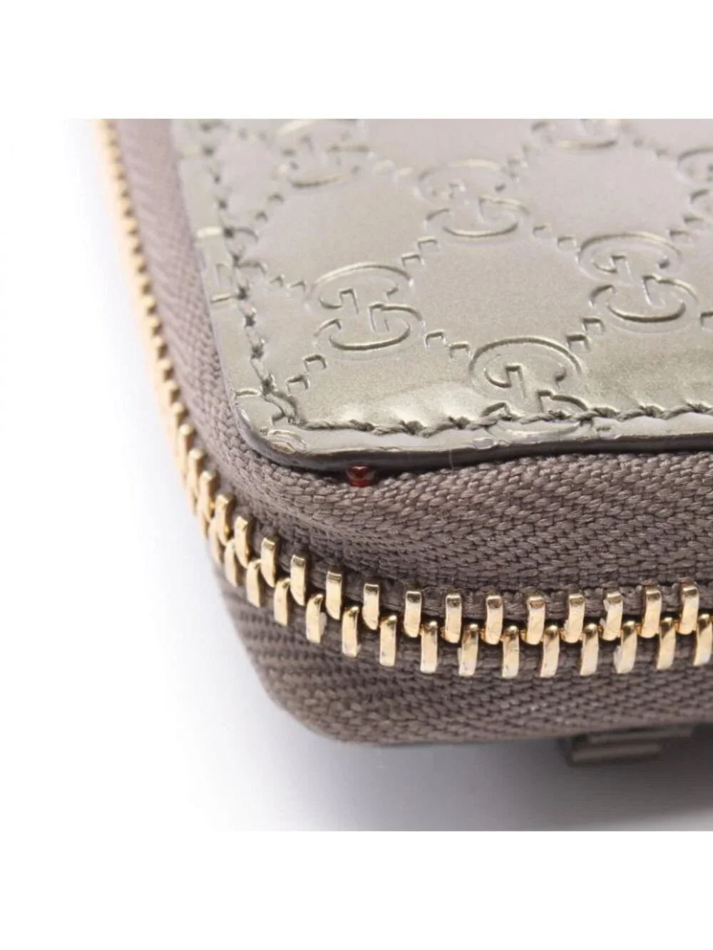 Gucci Wallet Maninebguccissima talekhaki Patent Leather - Picture 7 of 9